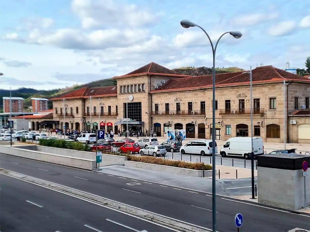 Piso Estacion Tren Bus Termas Muy Luminoso Apartment Ourense Luaran gambar